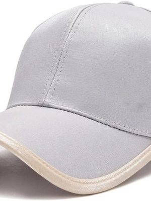 Baseball Caps Letter Silk Hats Women Mens Satin Back Buckle Sun Caps Casual Sports Sequin Hats
