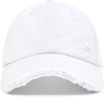 Baseball Cap Women Men Vintage Washed Distressed Hats Adjusted Cotton Dad Hat Adjustable Trucker Headwear