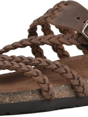Braided Signature Comfort-Molded Footbed Sandal