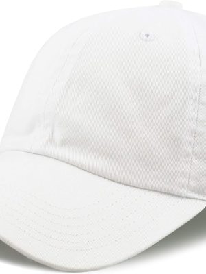 Baseball Dad Hat Women Men Blank Washed Low Profile Cotton and Denim UPF 50+ Running Golf Cap Hat