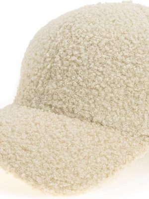 Lamb-Wool Baseball-Caps Warm-Winter Teddy-Fleece Hip-Hop Cap for Men Women Outdoor Travel